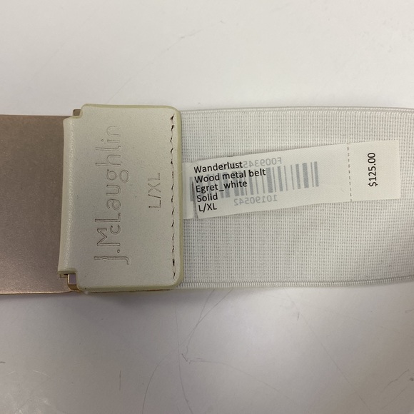 J. McLaughlin Accessories J Mclaughlin Wanderlust Wood Metal Belt